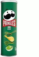 Картофельные чипсы Pringles со вкусом васаби и нори (Китай), 110 г