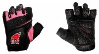Перчатки женские для бодибилдинга, фитнеса, велоспорта Bison 5011, размер L