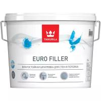 Шпатлевка готовая TIKKURILA Euro Filler влагостойкая 10л, арт.700012221