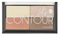 Палетка для контуринга `BELL` LET`S CONTOUR! FACE PALETTE тон 01