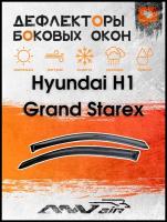 Дефлекторы боковых окон на Hyundai Н1 Grand Starex 2007-2015 г