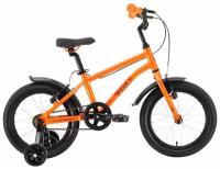 Детский велосипед Stark Foxy 16 Boy, год 2022, цвет Оранжевый-Черный