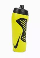 Бутылка для воды Nike Hyperfuel Water Bottle 18 Oz, желтый, черный, 540 мл