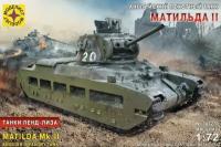 Английский пехотный танк Матильда II Танки Ленд-Лиза 1:72 307270