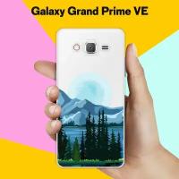 Силиконовый чехол на Samsung Galaxy Grand Prime VE Луна / для Самсунг Галакси Гранд Прайм ВЕ Дуос