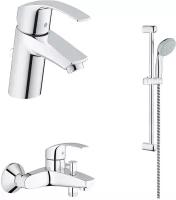 Набор смесителей для ванны Grohe Eurosmart 124446(33265002,33300002,27853000)