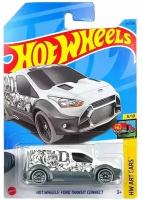 Hot Wheels Машинка базовой коллекции HOT WHEELS FORD TRANSIT CONNECT белая 5785/HKH50