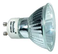 Donolux Лампа галогенная GU10 с алюминиевым покрытием 51mm 50w 40^, 220V 2800K, 2000h