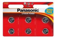 Батарейка Panasonic CR-2032EL/6B (6шт)