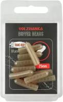 Волжанка Удлиненный отбойник "Volzhanka Buffer Beads 25mm" цвет Trans Brown (10шт/уп), Волжанка аксессуар для карповой ловли Карп Хаммер