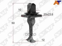 Клипса крепления накладки передней стойки TOYOTA/LEXUS (1 шт.) SAT ST-M12604 | цена за 1 шт