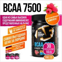 BCAA Alex Fedorov Nutrition BCAA 7500, малина, 300 гр