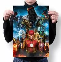 Плакат Флэш, The Flash №1