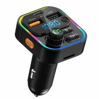 FM-трансмиттер (Bluetooth/USB) c RGB подсветкой ACV FMT-130B