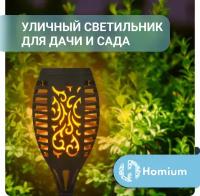 Светильник садовый уличный кемпинговый на солнечных батарейках Homium LED Elementary, S01, садовый, 1шт