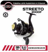 Катушка рыболовная MIFINE STREETO 2000F, 4 подшипника, для фидерной ловли, для карповой ловли, для спиннинга