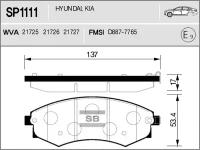 Колодка передняя Хюндай Элантра SANGSIN SP1111