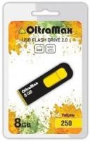 USB-флеш накопитель (OLTRAMAX OM-8GB-250-желтый)