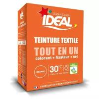 Текстильная краска IDEAL MINI «Все в Одном» для окрашивания одежды и тканей, оранжевая, 230 г
