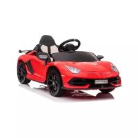 RiverToys Автомобиль Lamborghini Aventador SVJ A333MP, красный