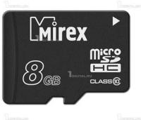 Карта памяти Mirex microSDHC 8GB Class 10 (13612-MC10SD08)