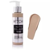 N'YON Тональный крем Matte Collagen, 100 мл, оттенок: 102