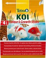 Корм для прудовых рыб Tetra Pond Koi Colour & Growth Sticks 4 литра