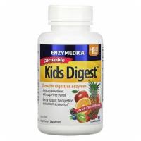 Enzymedica Kids Digest Chewable (Пищеварительные ферменты для детей) 90 жевательных таблеток (Enzymedica)