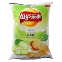 Лейс (LAYS) 70г Чипсы со вкусом огурца 1/22