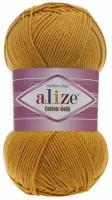 Пряжа Alize Cotton Gold (Коттон Голд) - 1 шт Цвет: 02 горчичный 55% хлопок, 45% акрил 100г 330м