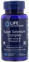 Суперкомплекс селена с витамином E Super Selenium Complex & Vitamin E, 100 капс