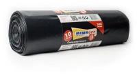 Мешки для мусора Доляна Extra Large, 360 л, 110×140 см, 60 мкм, ПВД, 10 шт, цвет чёрный