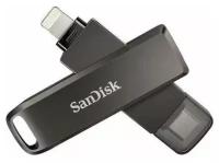 Флеш накопитель 128GB SanDisk iXpand Luxe Type-C/Lightning