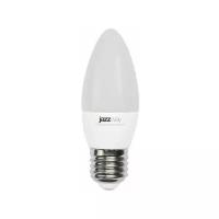 Лампа светодиодная PLED-SP C37 7Вт свеча 3000К тепл. бел. E27 530лм 230В, JAZZWAY 1027825-2 (1 шт.)