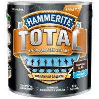 Краска по ржавчине Hammerite Total цвет коричневый глянцевый 0.75 л