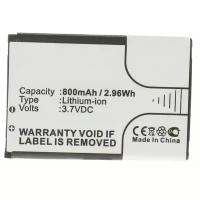 Аккумулятор iBatt iB-U3-M256 800mAh для Samsung SGH-B200, SGH-C250, SGH-C240, GT-E2252, GT-E1232B, GT-E1050, SGH-A107, SGH-X540