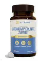 Добавка к пище «CHROMIUM PICOLINATE» («Хром пиколинат») NUTRAWAY