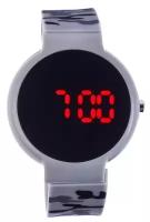 Часы наручные "Ройстон", электронные, с силиконовым ремешком, l=23 см, микс 4447480