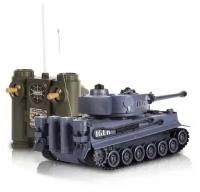 Танк р/у Mioshi Army "Танковый Бой: Тигр-МI" (33 см, стрельба и/к лучами, 1:28, движение 360°, свет, звук. эффекты, аккум, бат, сер.)