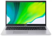 Ноутбук Acer A515-56-319R, Intel Core i3-1115G4 (3.0 ГГц), RAM 8 ГБ, SSD 256 ГБ, Intel UHD Graphics, Linux, (NX. A1GER.003), серебристый