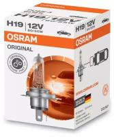 Лампа автомобильная галогенная OSRAM Original Line 64181L H19 12V 60/55W P43t 3200K 1 шт