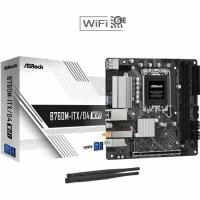 Материнская плата Asrock B760M-ITX/D4 WIFI (LGA1700, Mini-ITX)