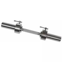 Гриф MB Barbell MB-BarM50-530L 53 см (втулка) серебристый