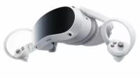 Шлем VR Pico 4 Global, 4320x2160, 128 ГБ, 90 Гц, базовая, белый