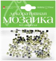 Мозаика декоративная из акрила 4Х4 ММ,200 ШТ., желтый, Арт. 2-335/06