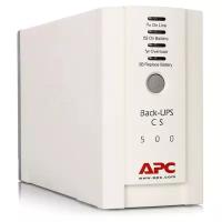 Источник бесперебойного питания APC Back-UPS CS 500VA 300W B