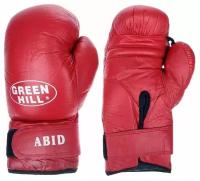 Перчатки боксерские Abid, красные, 8 oz