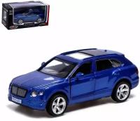 Модель металлическая "Bentley Bentayga", цвет синий, 1:45