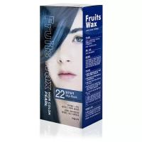 Welcos стойкая крем-краска для волос Fruits Wax Pearl Hair Color, 22 blue black, 120 мл
