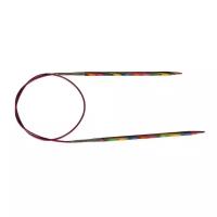 20331 Knit Pro Спицы круговые для вязания Symfonie 2мм/80см, дерево, многоцветный